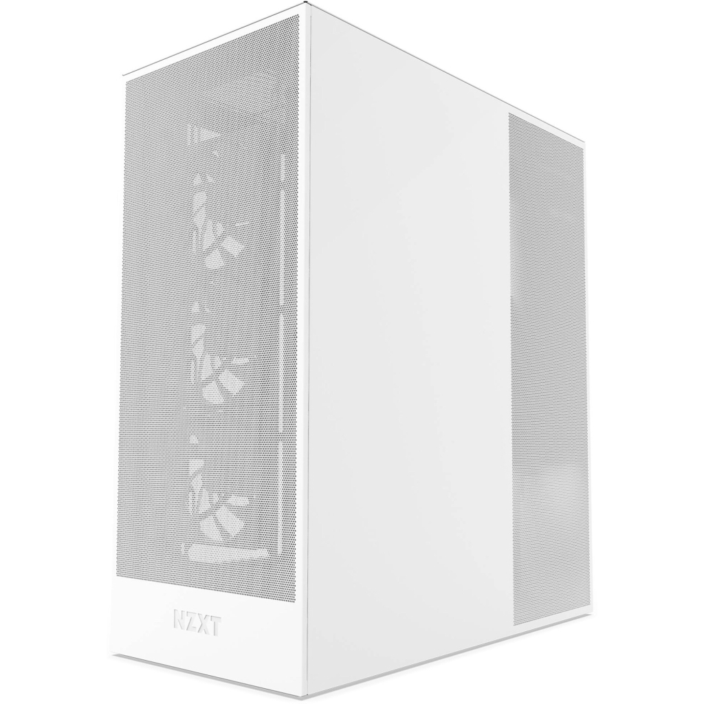 Корпус NZXT H7 Flow All White (CM-H72FW-01) Корпус NZXT H7 Flow All White (CM-H72FW-01)