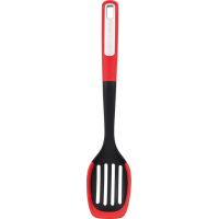 Bergner Mars slotted chef's spoon, 34 cm (BG-38871-RD)