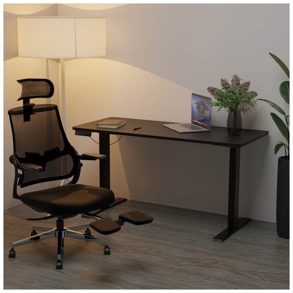 Комп'ютерний стіл Mealux PowerDesk Duo Black (EVO-242 Duo B/B)