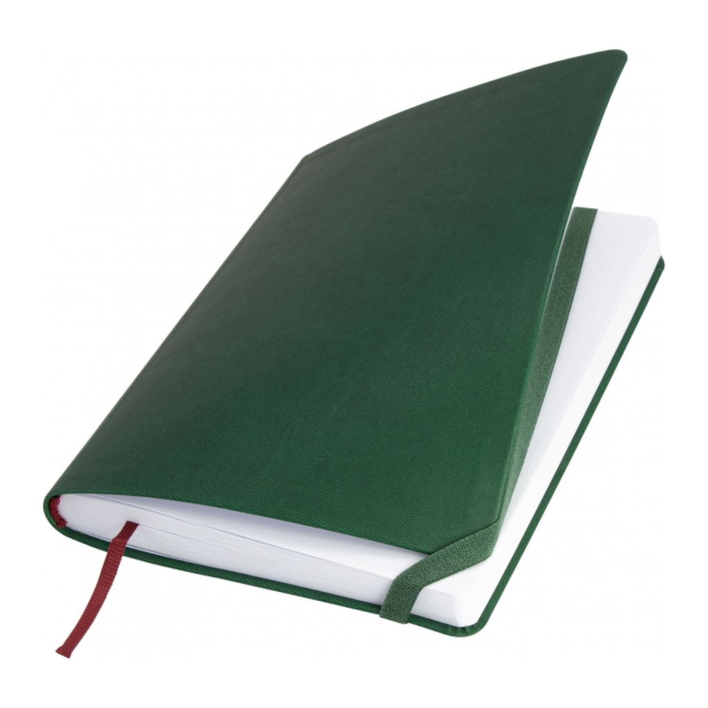 Книга записна Optima Vivella А5 128 аркушів лінія зелений (O27104-04)