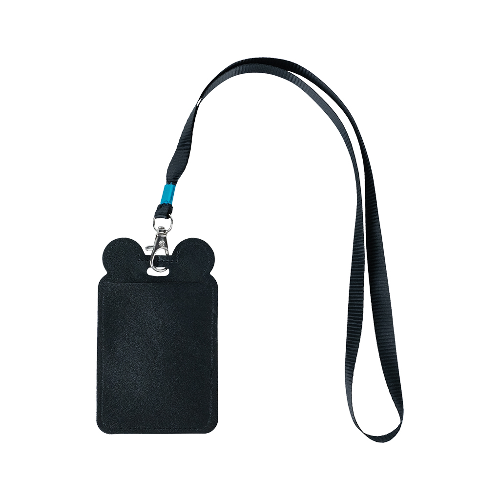 Бейдж Kite вертикальний на шнурку, чорний (K24-296-3)