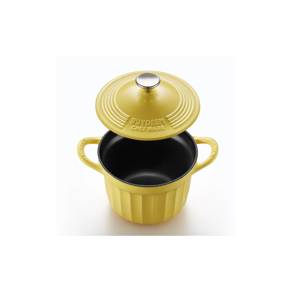 Гусятниця Buydeem CP541 Mellow Yellow чавунна емальована 1.8 л (CP541-MY)