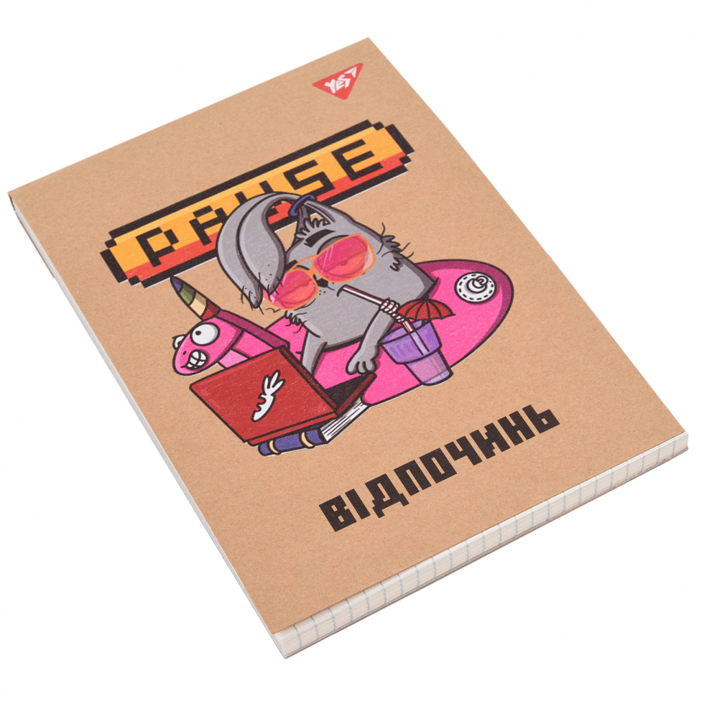 Блокнот Yes Urban animals В6 80 аркушів клітинка (151997) Блокнот Yes Urban animals В6 80 аркушів клітинка (151997)