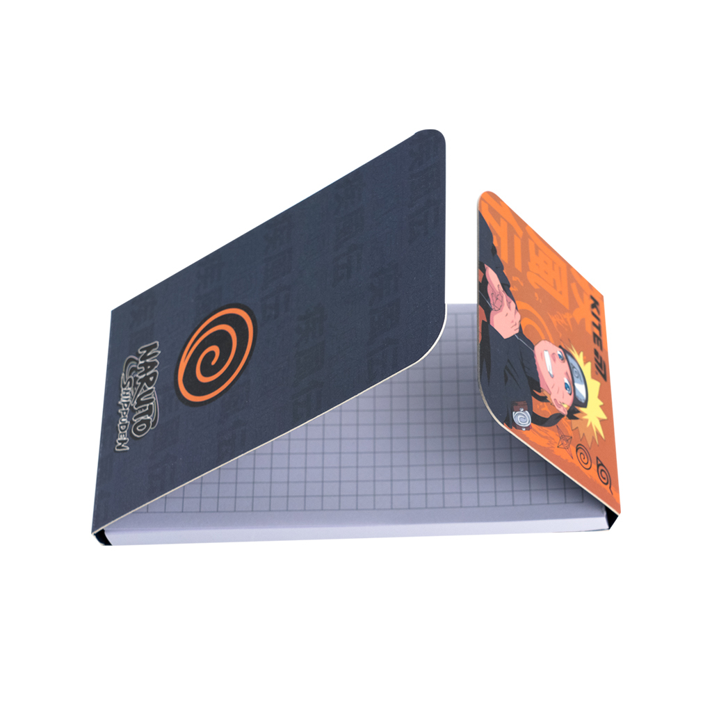 Блокнот Kite на магніті Naruto 60 аркушів, клітинка (NR24-092) Блокнот Kite на магніті Naruto 60 аркушів, клітинка (NR24-092)