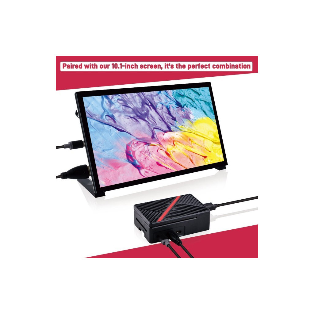 Корпус для Мікро ПК 52Pi for Raspberry Pi 5 Radiator with fan (ZP-0167)