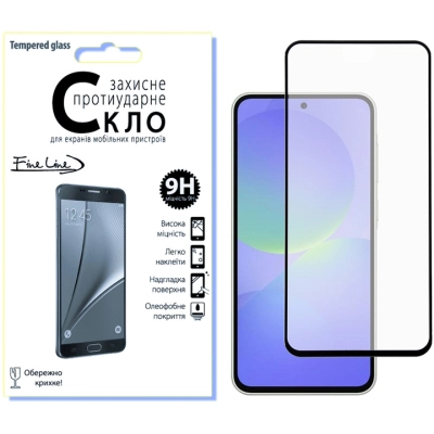 Скло захисне Fine Line Samsung Galaxy A36 Black (FL-TGFG-387)