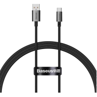 Дата кабель USB 2.0 AM to USB-C 1.0m Superior Fast Charging 100W cluster black Baseus (P10320102114-00)