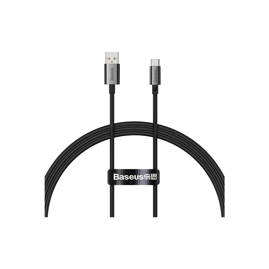 Дата кабель USB 2.0 AM to USB-C 1.0m Superior Fast Charging 100W cluster black Baseus (P10320102114-00)
