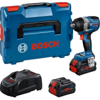 Screwdriver Bosch GDS 18V-750C 18V, 2x8Ah, up to 3000rpm, 270/380/750Nm, square 1/2", case, Bluetooth 1.7kg (0.601.9L9.002)