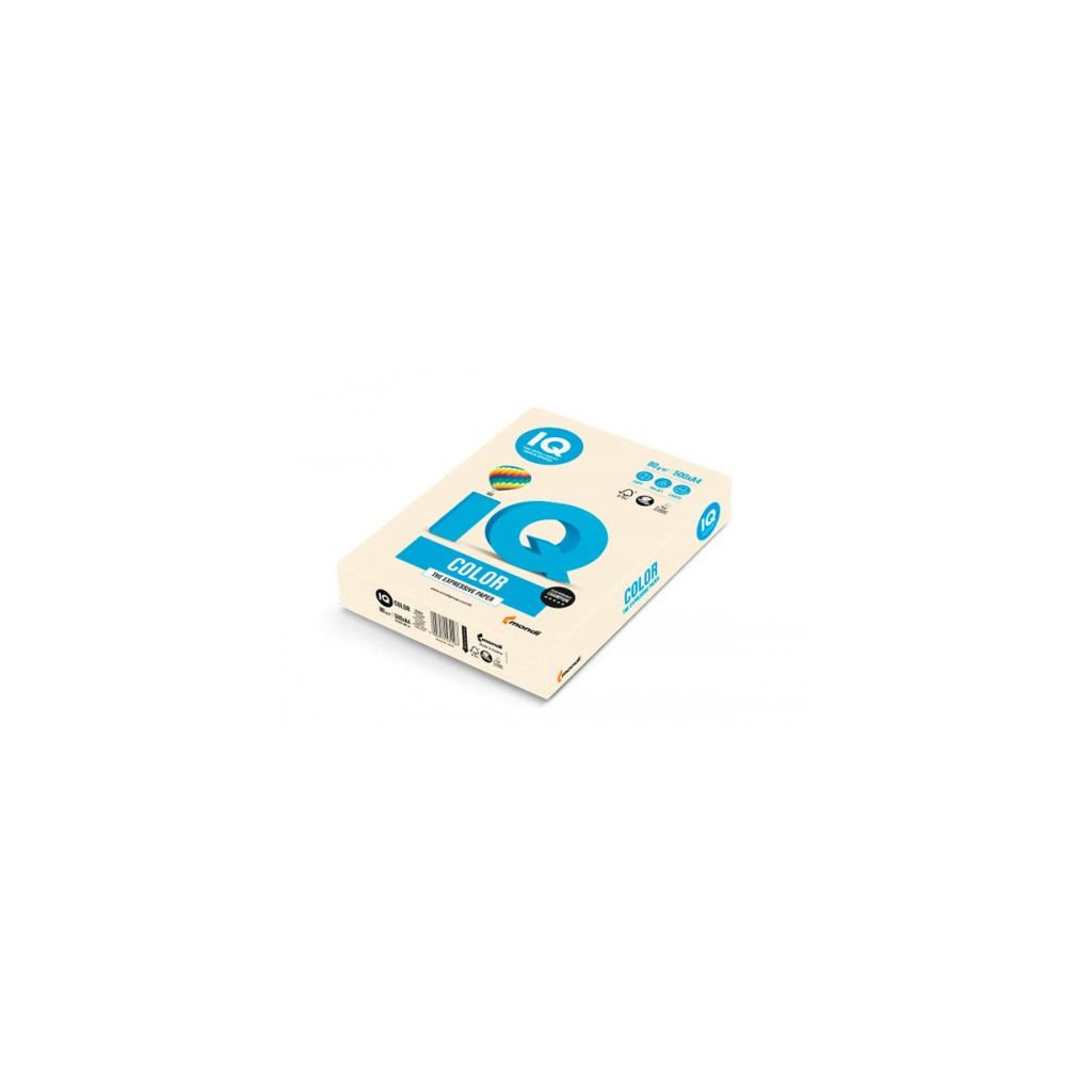 Папір IQ color А4 80g 500sh beige, Ivory Mondi (EB26/A4/80/IQ)