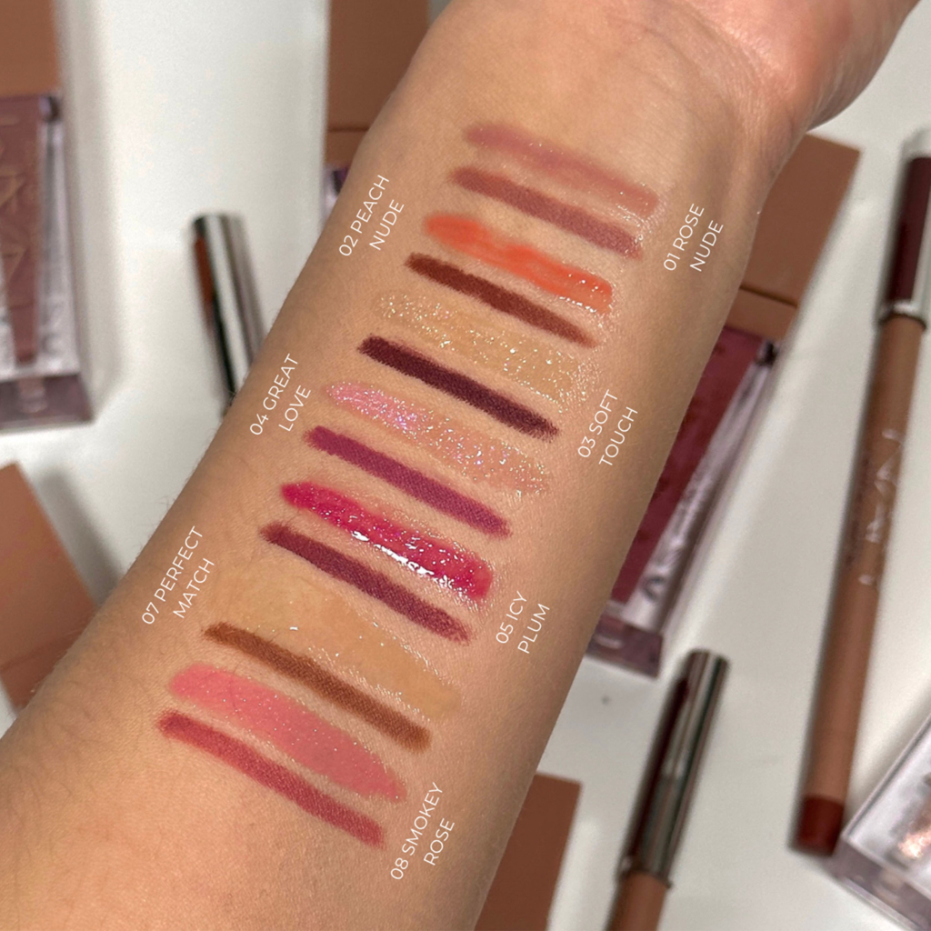 Блиск для губ NAM Lipgloss Latex 5 - Icy Plum (5901801656692)