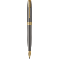 Ballpoint pen Parker SONNET 17 Gray Lacquer GT BP (86 432)