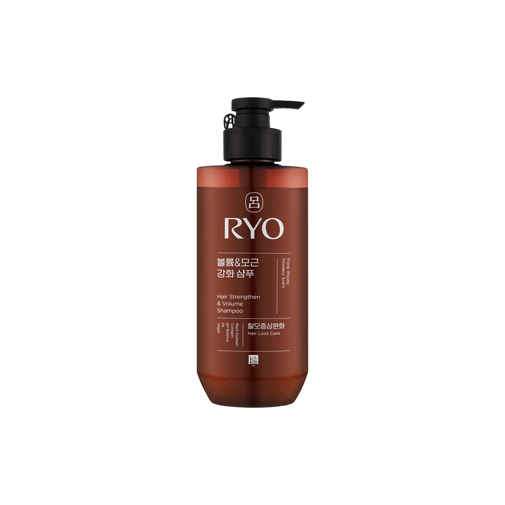 Шампунь Ryo Hair Strengthen & Volume Shampoo 480 мл (8809803590273)
