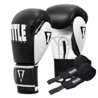 Boxing gloves Title Boxing Dynamic Strike Black/White 14 oz (XDBG 14 BK/WH)