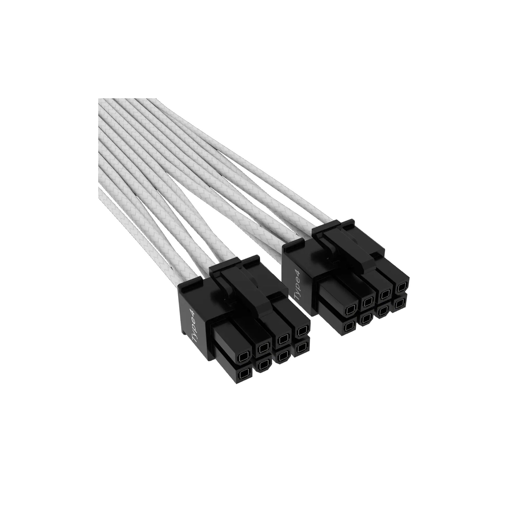 Кабель живлення video power 12+4pin PCIe Gen 5 12VHPWR 600W white Corsair (CP-8920332) Кабель живлення video power 12+4pin PCIe Gen 5 12VHPWR 600W white Corsair (CP-8920332)