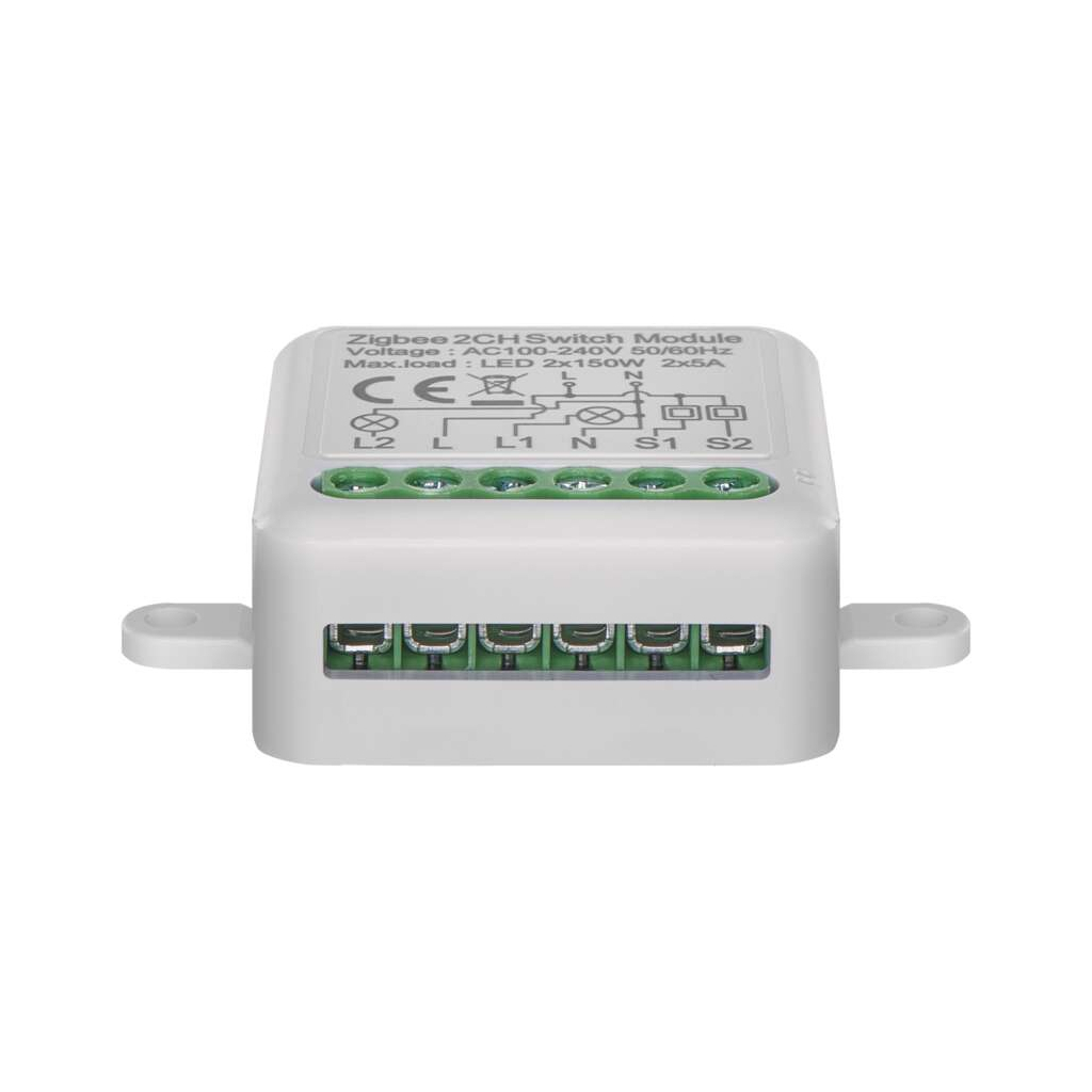 Модуль управління розумним будинком EMOS H5102 ZigBee 3.0 2-Channel (H5102)