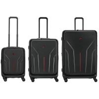 Набір валіз Wenger Amplix Hardside (S+M+L), чорні (653335)
