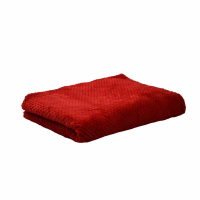 Plaid Bergamo Diamond red 130 x 180 cm (70030205-02)