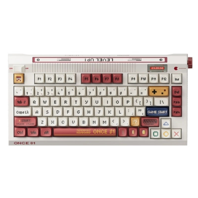 Клавіатура Thunderobot ONCE81 Tri-mode FC Switch UA Beige (6974511793635)