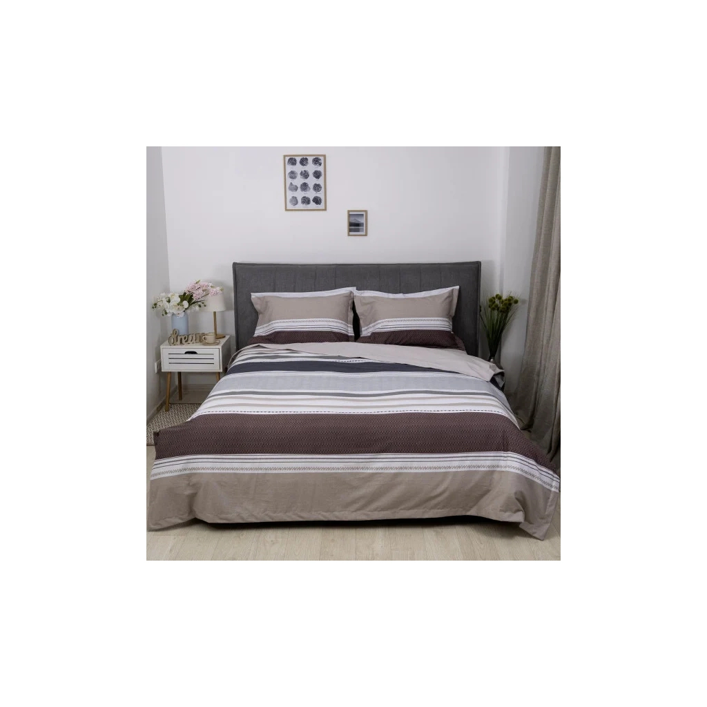 Постільна білизна Viluta 12 Brushed Warm Cotton (50 х 70 - 2 шт) євро (W12_Warm_ev)
