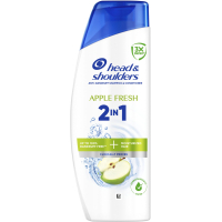 Head & Shoulders 2 in 1 Anti-dandruff shampoo Apple freshness 400 ml (8006530315449)