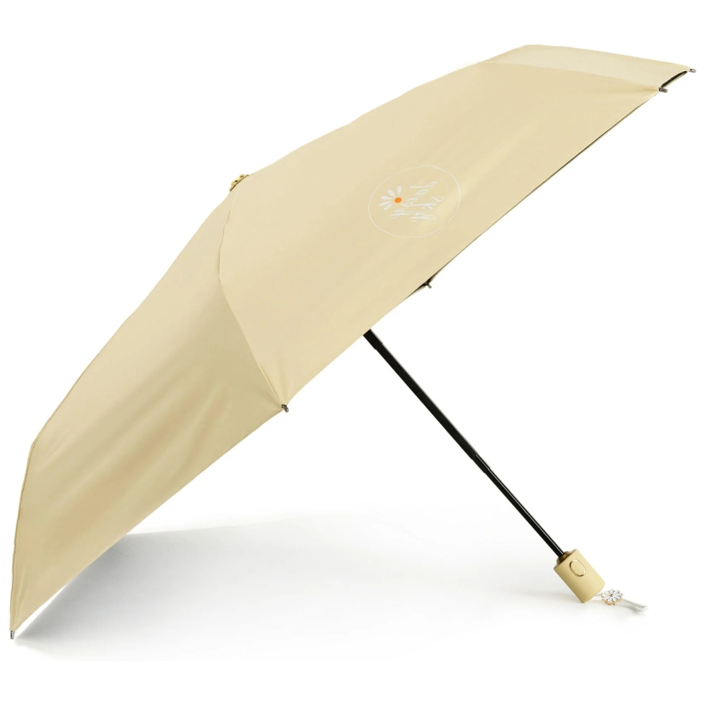 Парасоля Krago Daisy складна міні повний автомат жовта (umb-12-002)