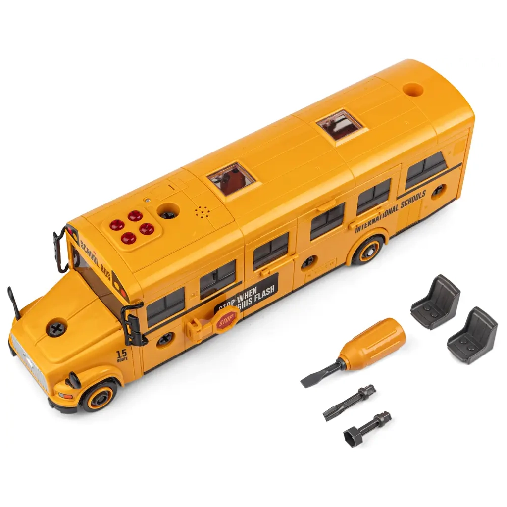 Конструктор Otamanko АВТОКОНСТРУКТОР Шкільний автобус (YW9099C)