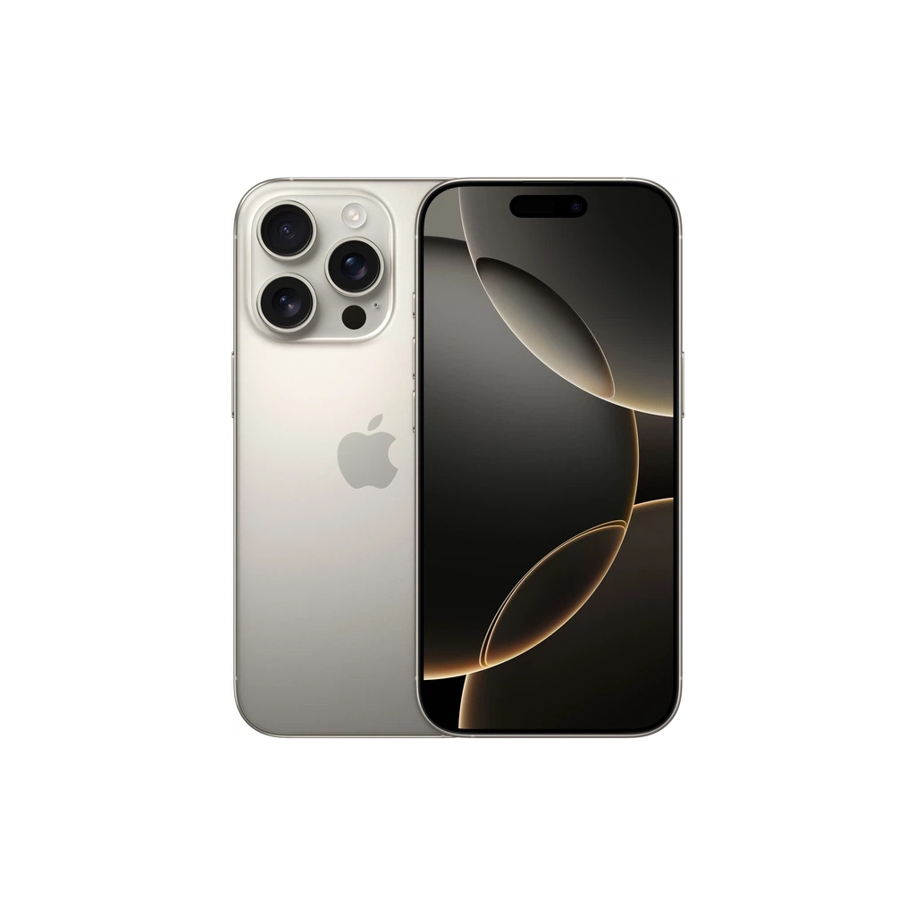 Мобільний телефон Apple iPhone 16 Pro 256Gb eSim Natural Titanium (Grade B) USED (iP16Pr2eNaT_B)