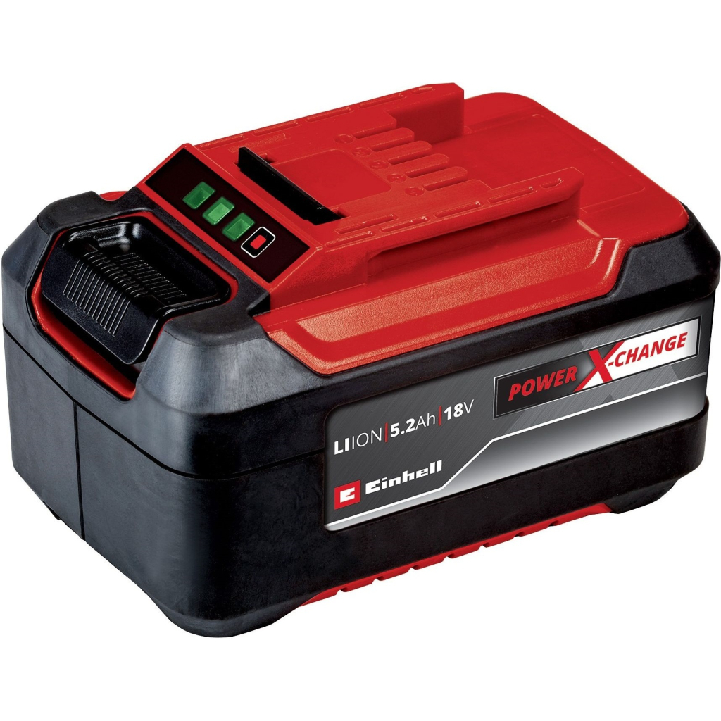 Набір акумулятор + зарядний пристрій Einhell Starter Kit PXC, 18V, 1×5.2Ah, ЗП (4512147) Набір акумулятор + зарядний пристрій Einhell Starter Kit PXC, 18V, 1×5.2Ah, ЗП (4512147)