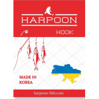 Гачок Harpoon AJI DOUSKI GOLD No.10 7шт (2700000019771)