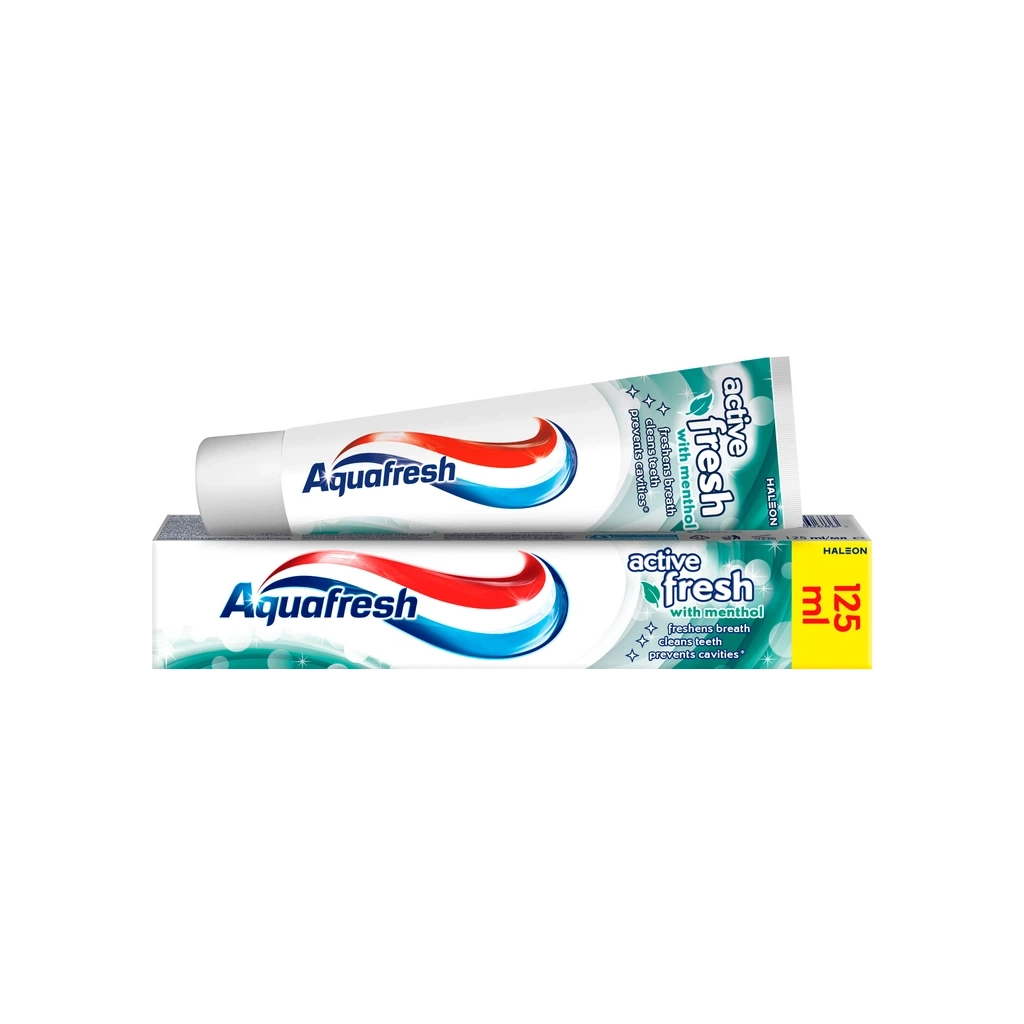 Зубна паста Aquafresh Active Fresh with Menthol 125 мл (5054563200686)