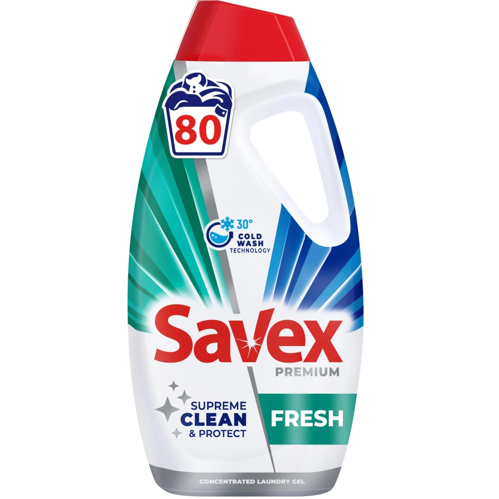 Гель для прання Savex Premium Fresh 3.6 л (3800024048128)