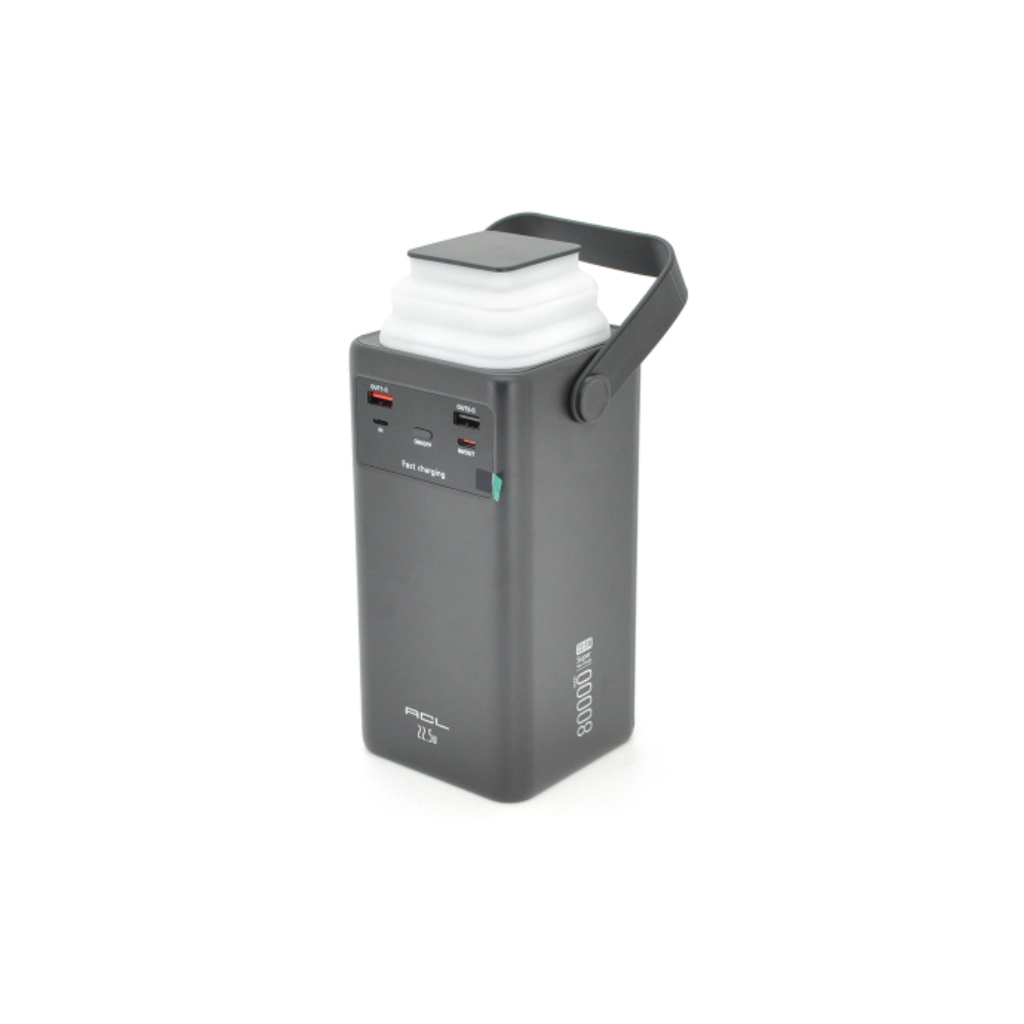 Повербанк ACL 80000mAh, 22.5W, USB/Micro/Type-C/Lighting, Flashlight (PW-152)