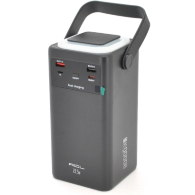 Батарея універсальна ACL 80000mAh, 22.5W, USB/Micro/Type-C/Lighting, Flashlight (PW-152)
