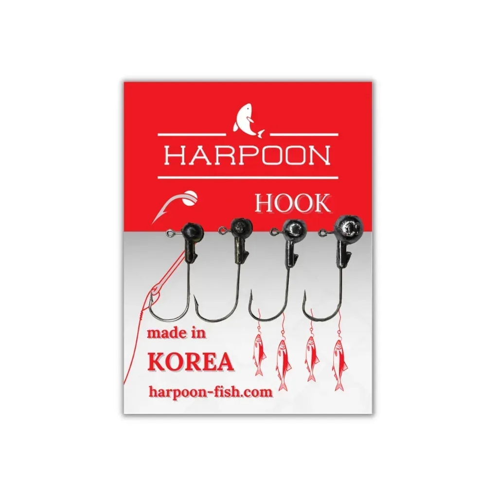 Джиг-голівка Harpoon Набір No.3/0 (5,7,10г) (2700000019283) Джиг-голівка Harpoon Набір No.3/0 (5,7,10г) (2700000019283)