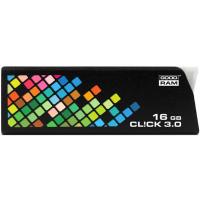 USB флеш накопичувач Goodram 16GB CLICK Black USB 3.0 (PD16GH3GRCLKR9)
