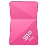 USB флеш накопичувач Silicon Power 4Gb Touch T08 Peach USB 2.0 (SP004GBUF2T08V1H)