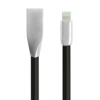 Дата кабель USB 2.0 AM to Lightning Knight Seria Black Gelius (48751)