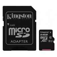 Карта пам'яті Kingston 64GB microSDXC class 10 UHS-I Canvas Select (SDCS/64GB)