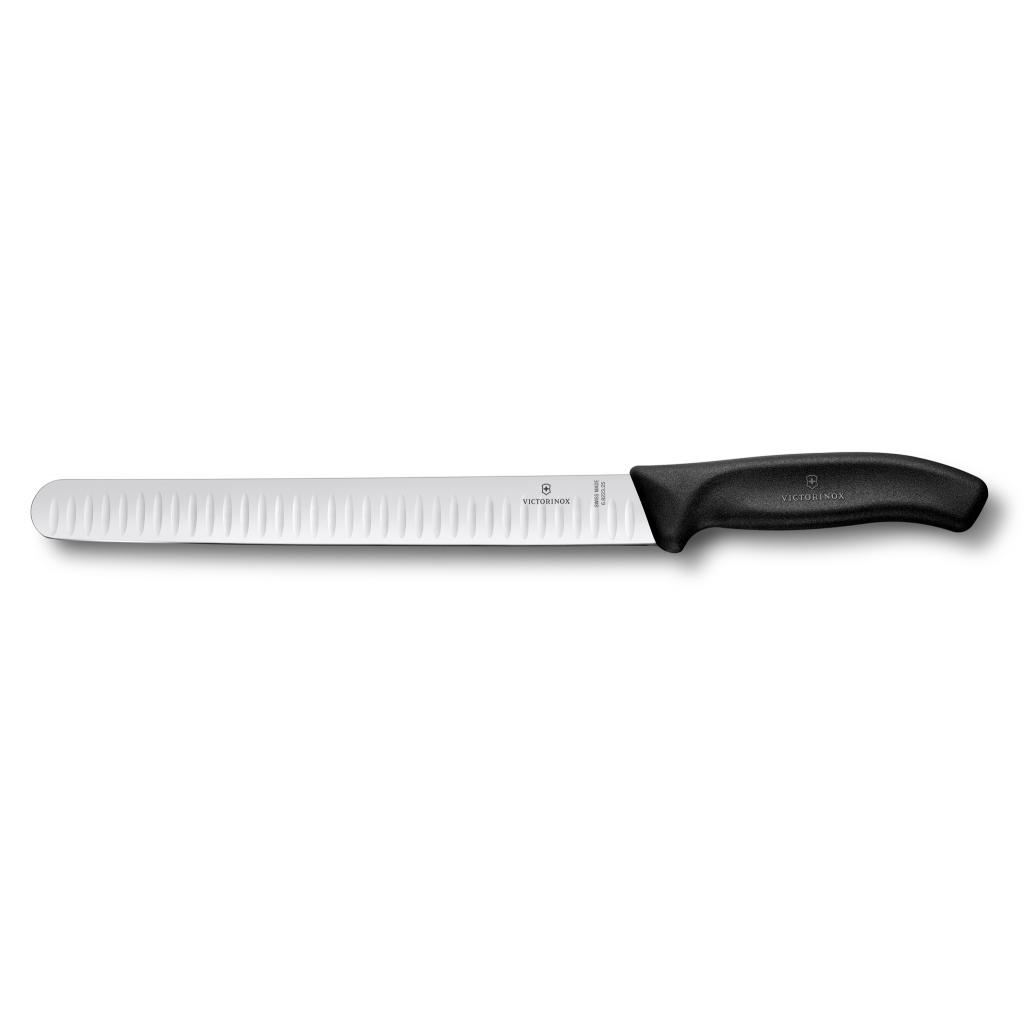 Кухонний ніж Victorinox SwissClassic для нарезки 25 см, черный (6.8223.25) Кухонний ніж Victorinox SwissClassic для нарезки 25 см, черный (6.8223.25)