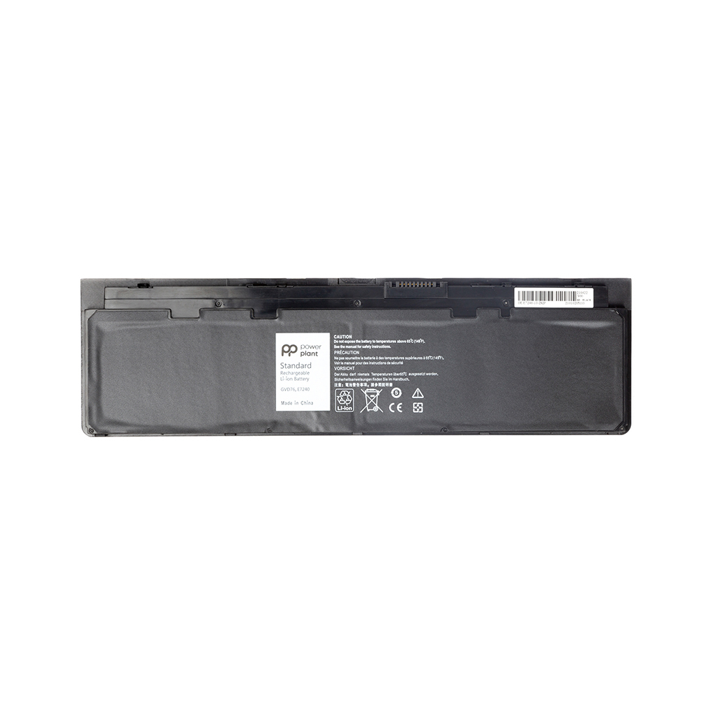 Акумулятор до ноутбука PowerPlant DELL Latitude E7240 (WD52H, DL7240PJ) 7.4V 4800mAh (NB440740) Акумулятор до ноутбука PowerPlant DELL Latitude E7240 (WD52H, DL7240PJ) 7.4V 4800mAh (NB440740)