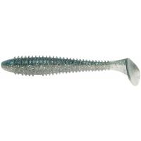 Fishing silicone Keitech Swing Impact FAT 3.8" (6 pcs/pack) ts:431 silver shiner (1551.01.08)