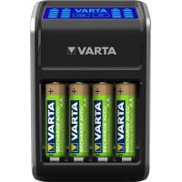 Зарядний пристрій для акумуляторів Varta LCD PLUG CHARGER +4*AA 2100 mAh (57687101441)