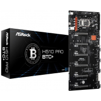 Материнська плата ASRock H510PROBTC+ (H510 PRO BTC+)