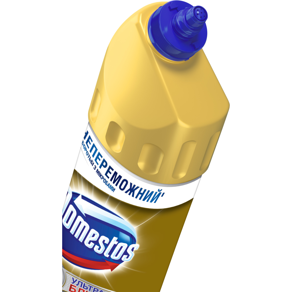 Засіб для чищення унітазу Domestos Ультра Блиск 1 л (8714100707876)