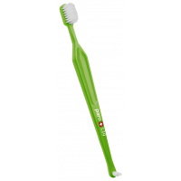 Toothbrush Paro Swiss S39 in a polyethylene pack. soft Salad (7610458097150-light-green)