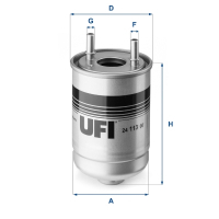 Fuel filter UFI 24.113.00