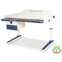 Парта Mealux Oxford BL (BD-930 BL з ящиком)