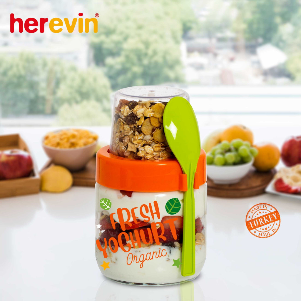 Банка Herevin Fruit-Yoghurt Spoon 0.425 л (131615-000)