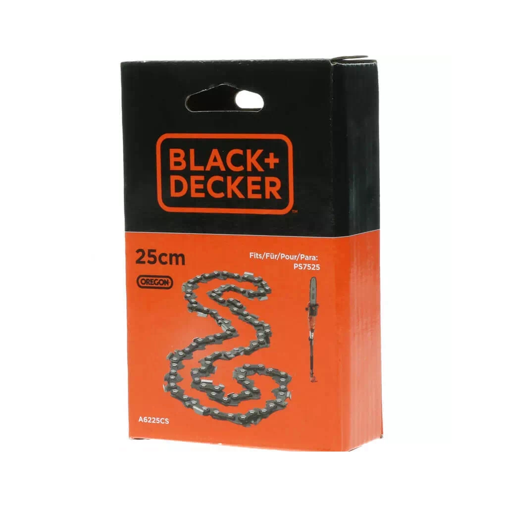 Ланцюг Black&Decker 3/8", 1.3 мм, 40 ланок, довжина 10"/25 см (A6225CS)